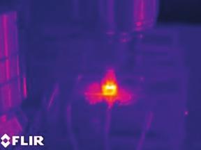 12. Stabilized temperature during welding with preheating Rys. 13.