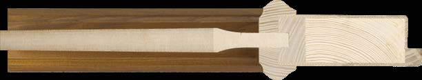 dębową ramiak drewniany sosnowy obłożony obłogiem owym lub