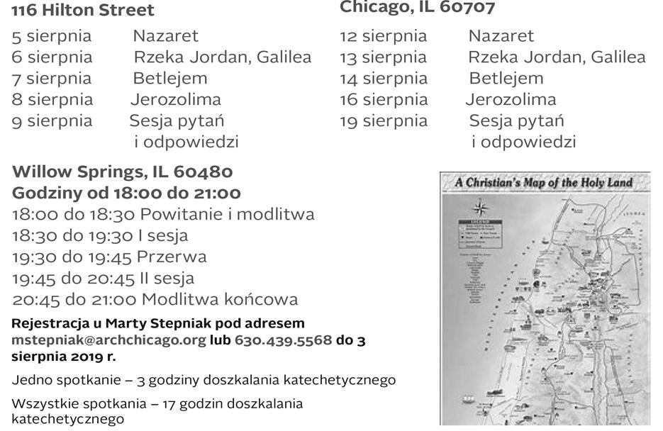 Str. 5 18 Niedziela Zwykła 4 sierpnia ALEJA PROCESYJNA Wyrażamy głębokie wyrazy wdzięczności za zaintresowanie aleją procesyjną wokół placu przy kościele.