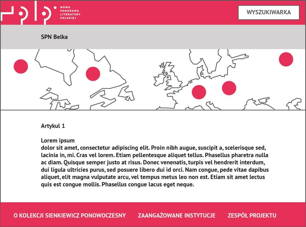 Poziom 4. Strona artykułu Strona artykułu ma pewien ustalony (choć dosyć elastyczny) szablon.