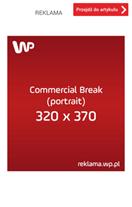 Commercial Break to reklama pojawiająca się na warstwie po akcji użytkownika podczas przejścia między stronami WPM.