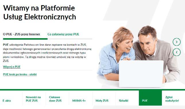 pl/portal/riu/riuportalweryfpotw.npi. Adres ten znajduje się na Potwierdzeniu. Weryfikację Można też znaleźć na stronie internetowej www.zus.