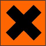 Symbole ostrzegawcze: F Xn N F+ - produkt skrajnie łatwo palny. Xi - produkt drażniący. N - Produkt niebezpieczny dla środowiska. Określenia zagrożenia (R): 38 - Działa drażniąco na skórę.
