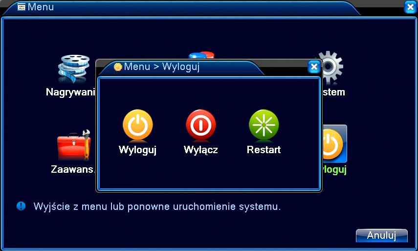 1.5.9 Przełączanie wyświetlania ścieżka Aby wejść do ustawienia sekwencji należy wybrać MENU SYSTEM, a następnie ŚCIEŻKA.