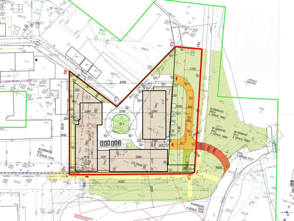 1. Przedmiot inwestycji. Przedmiotem inwestycji jest projekt budowlany budynku hotelowego z zagospodarowaniem terenu na działce 1486/6 i części działek 1486/7, 1510/1, 1510/4 w Supraślu.