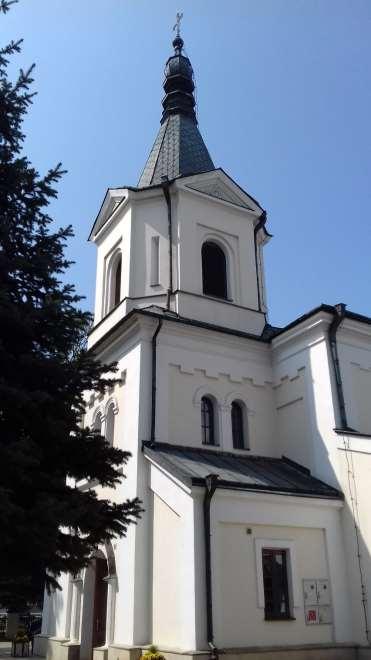 22 Zdjęcie 7 Rok 2019, 11 maja. Kościół św. Jerzego w Biłgoraju. Foto Henryk Kulik. W kościele pochowani są: - ks. Jan Zieniewicz (1805).