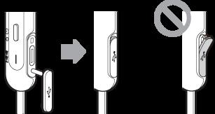 Użyj przewodu USB Type-C znajdującego się w zestawie i zasilacza sieciowego USB dostępnego w sprzedaży do podłączenia zestawu nagłownego do gniazdka sieciowego.