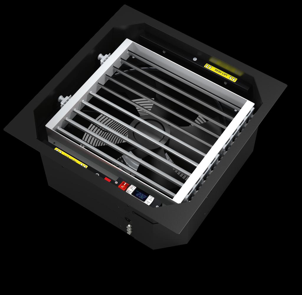 AirBooster 2 skuteczne i wydajne chłodzenie przy malejącym obciążeniu termicznym Precyzyjne i wybiórcze chłodzenie ognisk termicznych dokładnie tam, gdzie