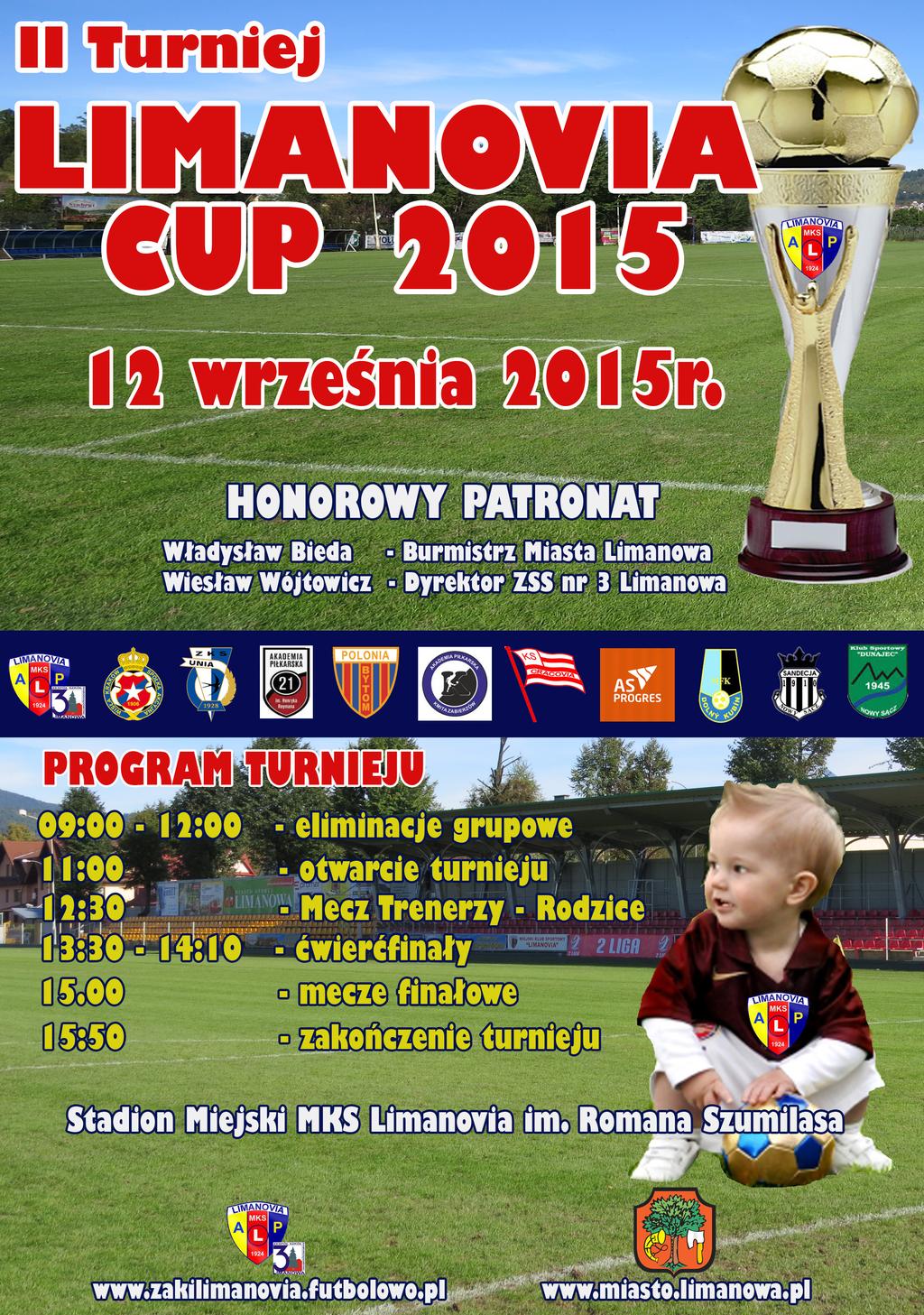 II Turniej piłkarski LIMANOVIA ŻAK CUP 2015 O