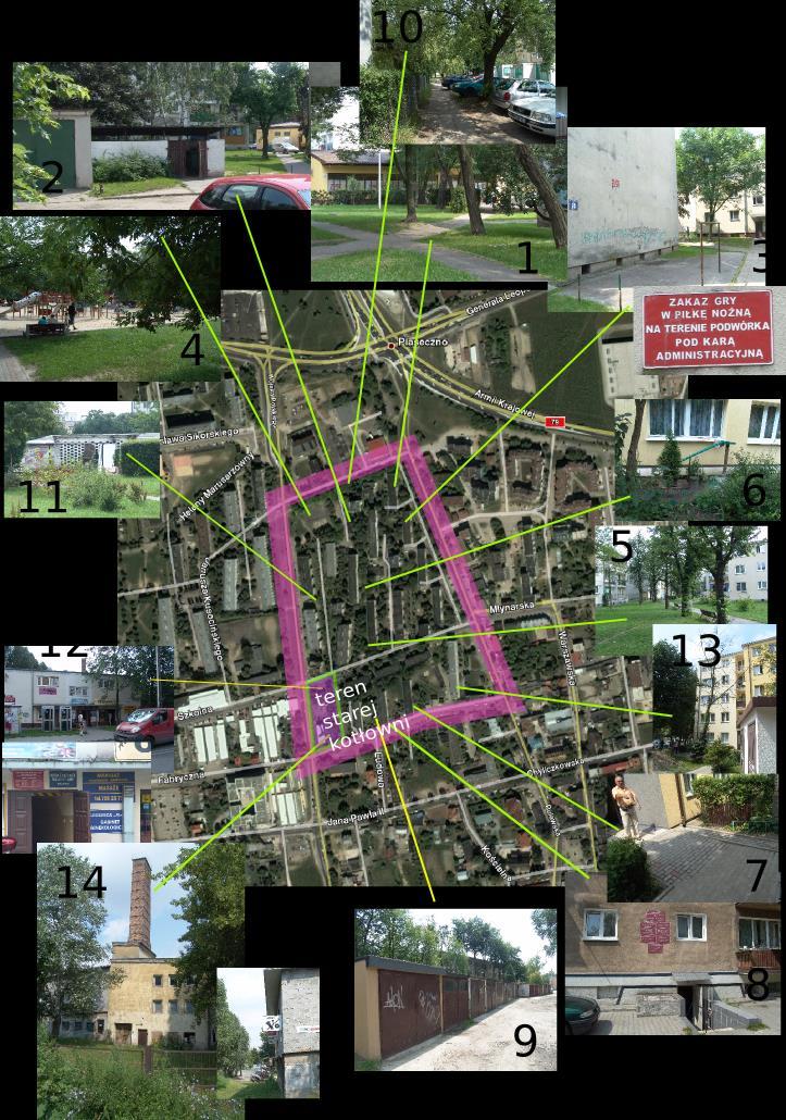 Problemy - potencjały 1. Sklep przyciągający agresywną młodzież 2. Śmietnik ogólnodostępny 3. Zakaz gry w piłkę 4. Ogródek jordanowski 5. Ogródki przydomowe 6. Niewłaściwy podział gruntów 7.