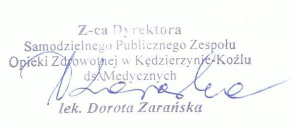 pakiet nr 16 Dostawa jednorazowych niejałowych ręczników i podkładów 10 Centrum Zaopatrzenia Medycznego CEZAL SA, Ul. Widna 4, 0-43 Wrocław Cena brutto 14.