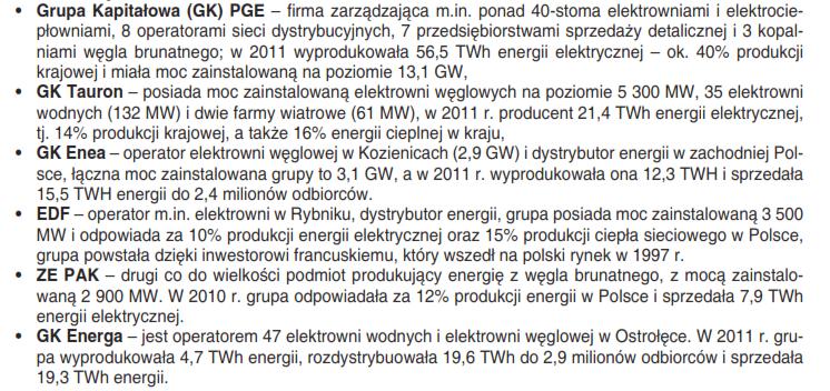 Największe firmy