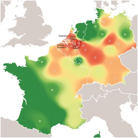 SZCZEGÓŁOWE DANE EUROPA ZACHODNIA Niniejszy dokument stanowiący załącznik do raportu Rozwój Sieci Nieruchomości Logistycznych W Europie przedstawia szczegółowe informacje na temat zmian w rankingu