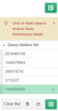 do szczegółów zapytania (SQL Details) lub Dodanie zapytania