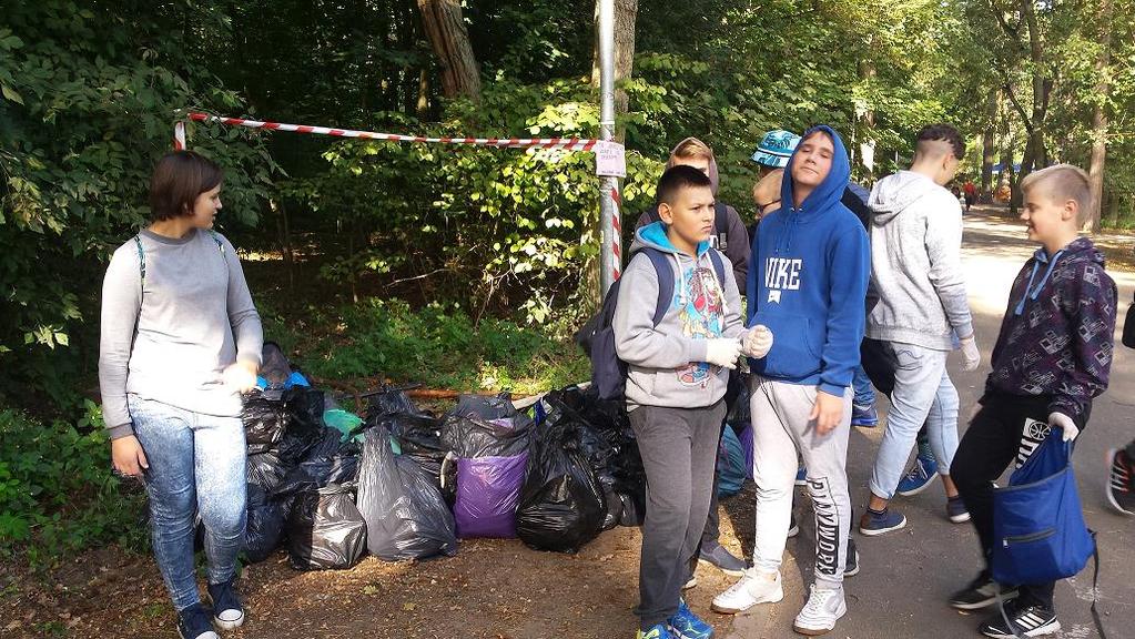 porządki. Nasze działania zostały w tym i poprzednim roku udokumentowane przez dziennikarzy Kuriera Szczecińskiego.