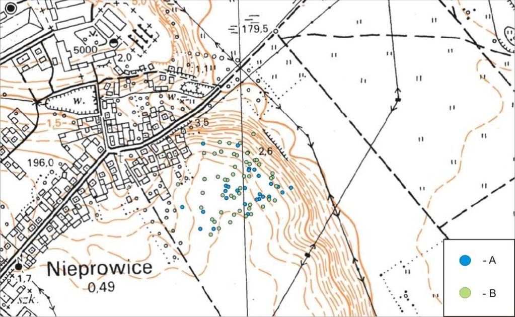 co wykazały badania powierzchniowe w ramach programu AZP, była obszarem bardzo intensywnie zasiedlonym niemal