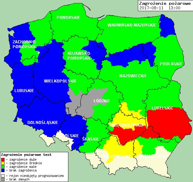 pogody dla Polski na