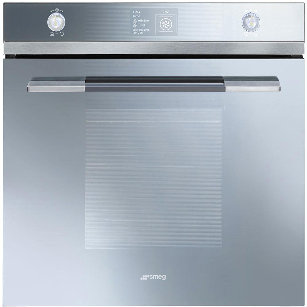 SFP130SE linea OUTLET Piekarnik elektryczny z czyszczeniem pirolitycznym, wysokość: 60 cm, klasa A+, czarno-biały wyświetlacz TFT EasyGuide, System Smart Cooking, zawiasy Silent Close EAN13: