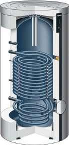 Pojemnościowe podgrzewacze wody użytkowej do kotłów grzewczych i pomp ciepła VITOCELL Pojemnościowe podgrzewacze wody Vitocell 100-V, typ CUG/CUG Do podgrzewu wody użytkowej w połączeniu z kotłami