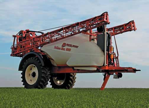 Pokazy maszyn Presentation of machines Opryskiwacz polowy Pelikan MAX Wystawca: BURY MASZYNY ROLNICZE Wojciech Bury Pelikan Max to seria największych opryskiwaczy polowych produkowanych przez firmę