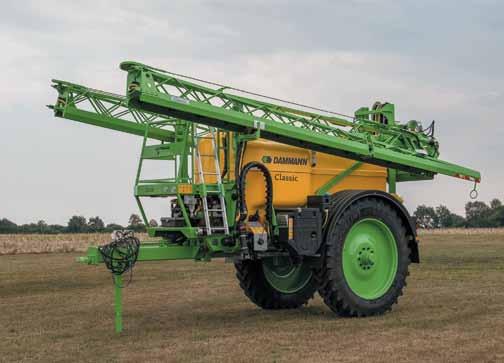Pokazy maszyn Presentation of machines Opryskiwacz polowy Dammann ANP 5830 Classic Wystawca: RAIFFEISEN AGRO-TECHNIKA Sp. z o.o. Opryskiwacz Dammann ANP 5830 Classic poj.