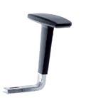 Height adjustable armrest with span adjustment, polyurethane pad P51PU Podłokietnik regulowany góra-dół, regulacja odległości od siedziska, nakładka poliuretanowa height adjustable armrest with span