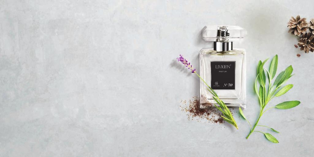 30 LIVIOON / PERFUMY DLA NIEGO 31 Perfumy aromatyczne Perfumy aromatyczne to niecodzienne, odważne kompozycje, które swój urok uwalniają z upływem czasu.