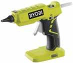 #RyobiToolsEU Mocowanie R18GLU-0 Pistolet do klejenia 18 V CCG1801MHG Pistolet do uszczelniania 18 V Pistoletu można używać do klejenia wielu materiałów, np.