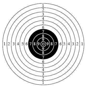 WZORY TARCZ 1x TS-4 2 x 23p TS -5