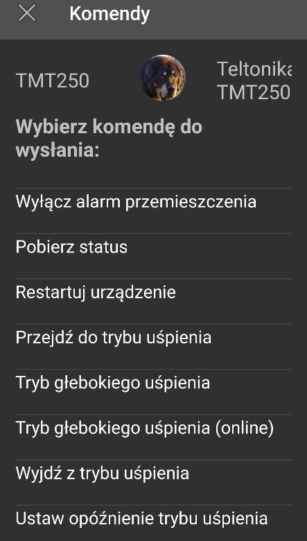 Zalecany scenariusz korzystania z lokalizatora GPS W ustawieniach aplikacji ustaw parametry tak jak poniżej Za pomocą komend (lub komend SMS) wybierz Tryb głębokiego uśpienia (online) jeśli chcesz