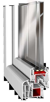 EkoSun 81 3D MAX Uf = 1,2 W/m²K system 3-uszczelkowy system