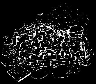Elementy gniazdowe do wbudowania w mury kamienne i naturalne ELEMENTY WBUDOWYWANE DO MURÓW NATURALNYCH ❺ ❹ ❼ ❿ ❽ ❾ ❶ Przykład: Mur z dziewięcioma kamieniami wmurowanymi, gniazdowymi i obserwacyjnymi