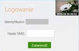 i ma włączoną metodę autoryzacji operacji jako autoryzację mobilną w trakcie logowania do systemu Internet Banking po wpisaniu identyfikatora i hasła,