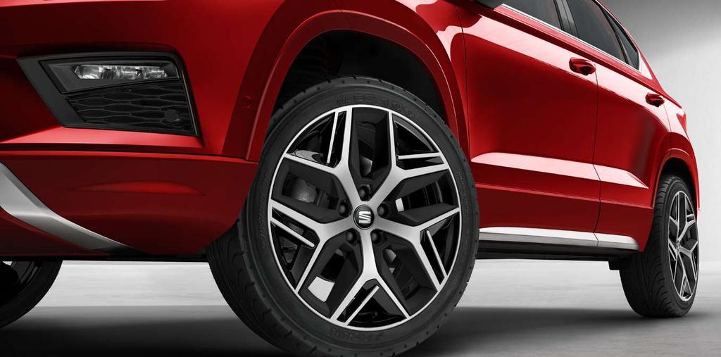 Diamond Silver 5 - - 843 843 9" felgi aluminiowe Glossy Black 5 - - 8479 8479 4 Wymagają zamówienia Sportline Design lub Sportline Design Plus. 5 Niedostępne dla samochodów z napędem 4Drive.