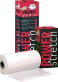 að keyra út plasti í maí Power Stretch 5 laga plast framleitt af