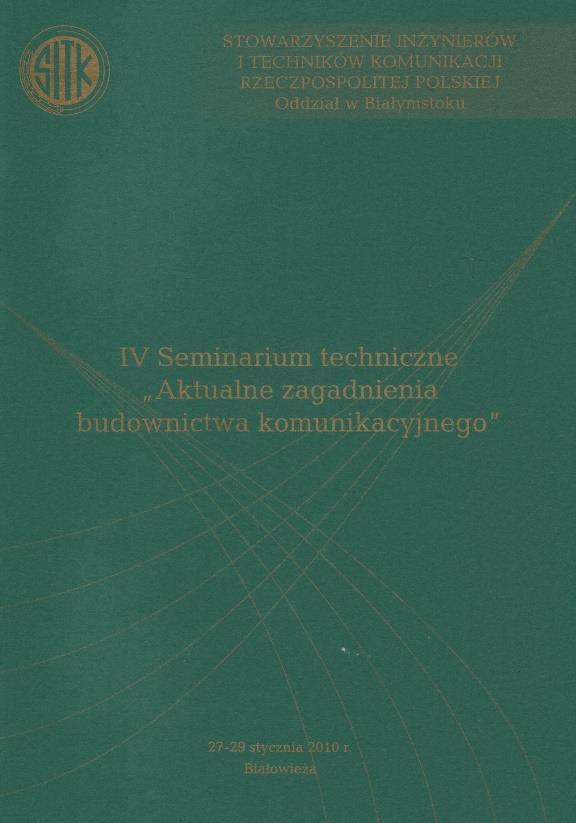 IV Seminarium Techniczne Białowieża, 27-29.01.