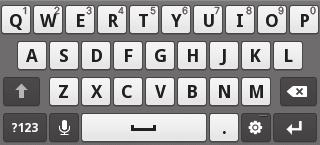 Wprowadzanie tekstu przy użyciu klawiatury Samsung Aby korzystać z klawiatury Samsung, otwórz listę aplikacji i wybierz opcje Ustawienia Język i klawiatura Klawiatura ekranowa.