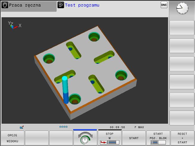 3D-prezentacja Przy pomocy prezentacji 3D o dużej rozdzielczości można jeszcze lepiej przedstawić powierzchnię obrabianego