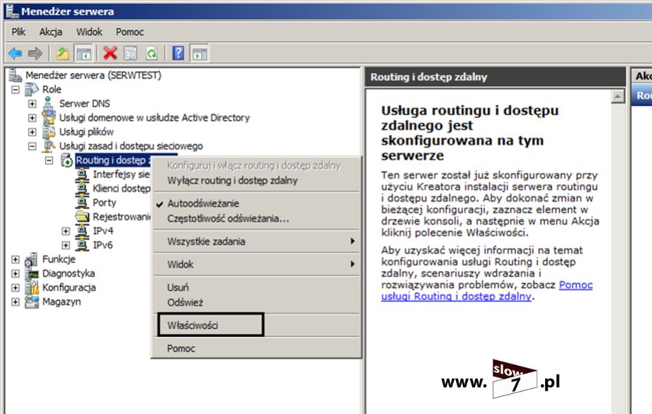 30 (Pobrane z slow7.pl) By zapewnić większe bezpieczeństwo (silniejsze szyfrowanie) można zdecydować się na wykorzystanie protokołu IPSec.