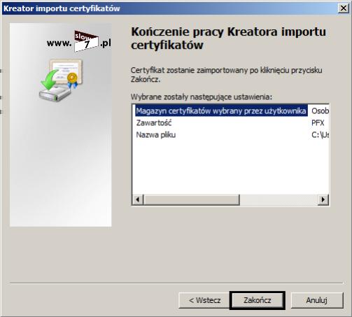 66 (Pobrane z slow7.pl) I to jeśli chodzi o konﬁgurację serwera, oczywiście by można było utworzyć połączenie VPN muszą być zainstalowane Usługi routingu i dostępu zdalnego.