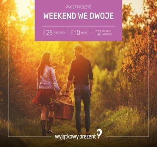 4 9. PAKIET PRZEŻYĆ "WEEKEND WE DWOJE" WSPA-DWO- 1 Opis: