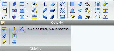 1. Pasek narzędzi szybkiego dostępu Pasek narzędzi szybkiego dostępu zapewnia dostęp do często używanych narzędzi. Można powiększyć zestaw dostępnych narzędzi.