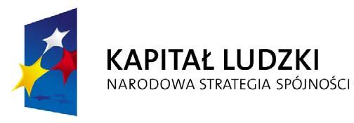 INFORMACJE OGÓLNE Wniosek o dofinansowanie realizacji projektu PROGRAM OPERACYJNY KAPITAŁ LUDZKI INSTRUKCJA Wniosek o dofinansowanie w ramach Programu Operacyjnego Kapitał Ludzki wypełniany jest