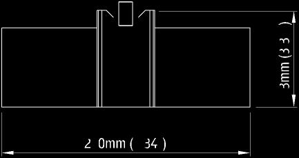 86'') 150 mm (5.90'') 250 mm (9.84') kod A w kształcie buta 40 x 98 kod K b=37 mm (1.46") składana 98 x 200 dwustronna dla 1½ / 1¼ b=28 mm (1.1") dla 1"/ M32 x 1.