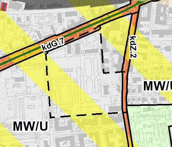 W rejonie ulic Ułańskiej i Grunwaldzkiej w Poznaniu STUDIUM UWARUNKOWAŃ I KIERUNKÓW ZAGOSPODAROWANIA PRZESTRZENNEGO MIASTA POZNANIA Z 2014 R.