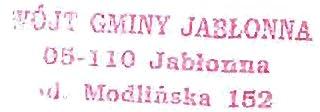 '''6JT GMINY JAllŁONNA 05110 Jabłonna d.