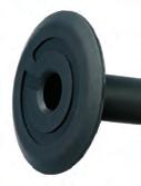 TALERZYK 50 mm: zwiększona średnica talerzyka 50 mm zapewnia większą powierzchnię