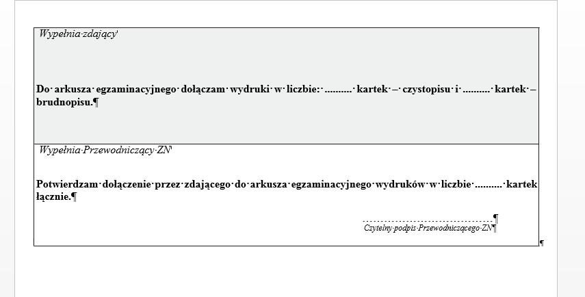 30 Wzór ostatniej zewnętrznej