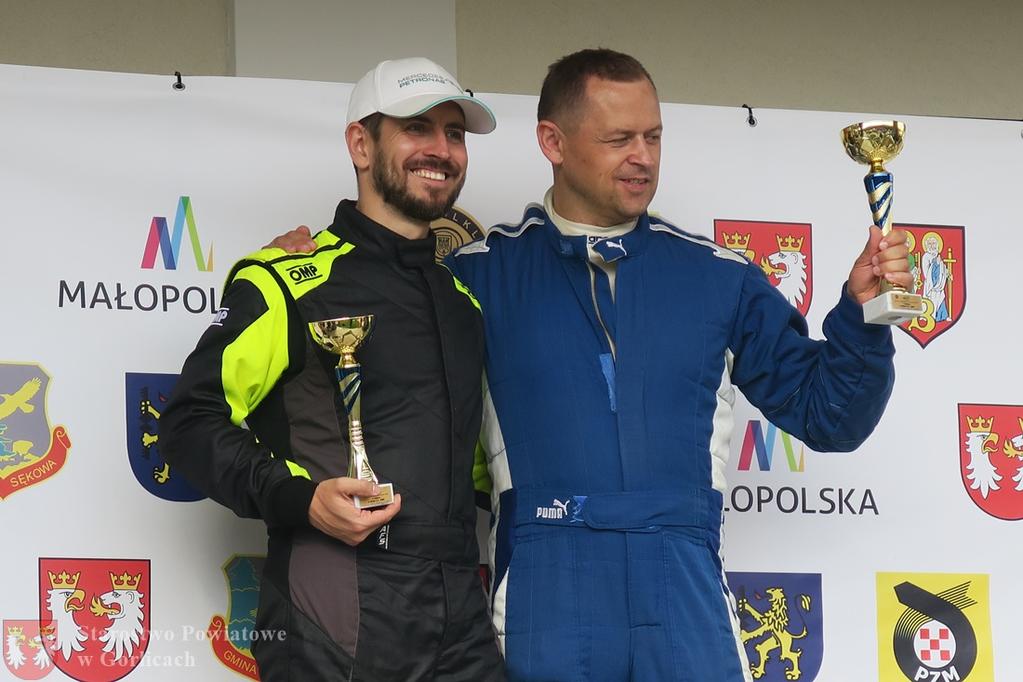 konkurentów, na miejscu drugim zameldował się Michał Ratajczyk (Mitsubishi Lancer), co dało mu drugie miejsce dnia.