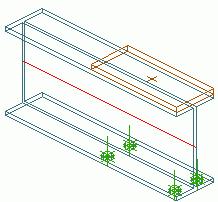 Przesunięcie śrub/otworów Śruby lub otwory wstawione w nieodpowiednim miejscu, mogą zostać przesunięte na właściwą powierzchnię.
